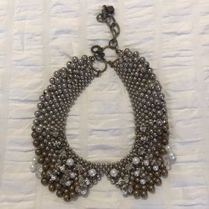 Anthropologie Beaded Collar Necklace
